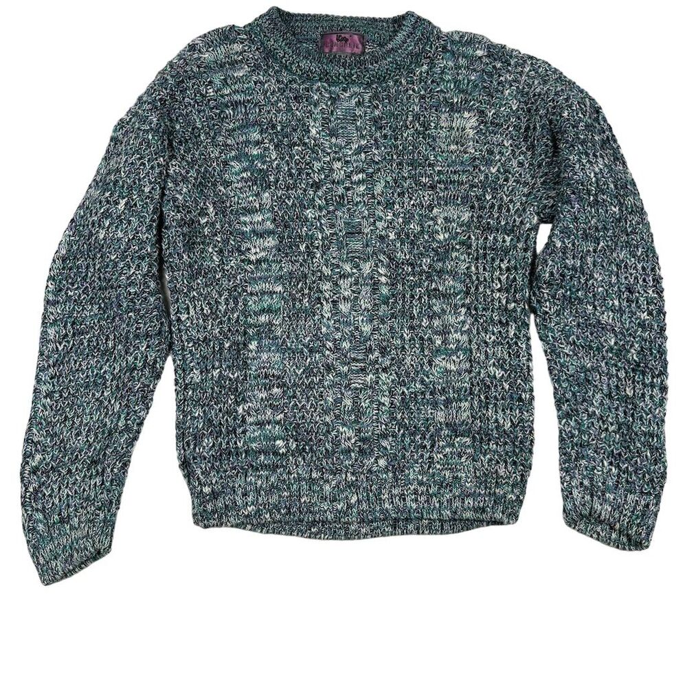 Vintage Chunky Knit Pullover Sweater Size L